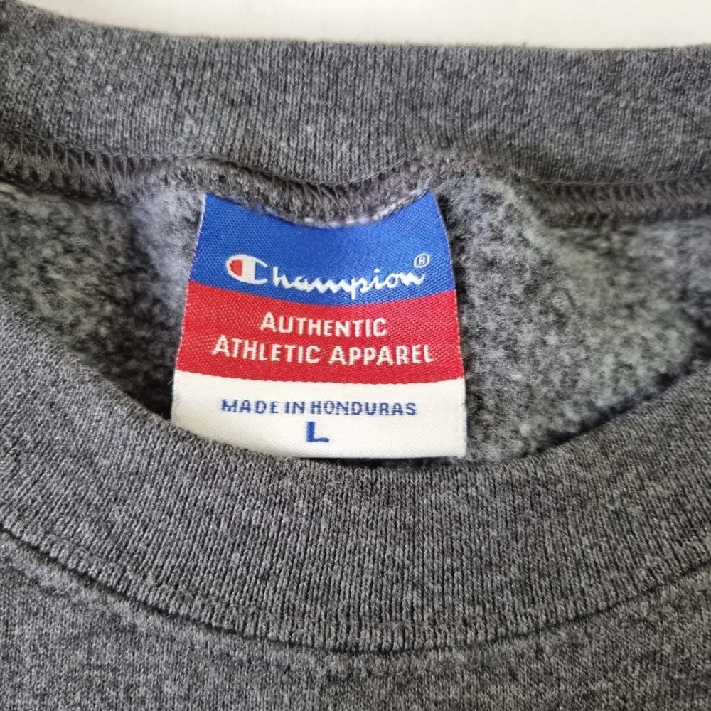 Champion University Of The Pacific Mom Sweatshirt USA Grey Sweater Mens Large. - Picture 7 of 7